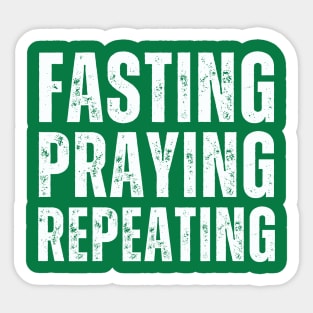 Fasting Sticker